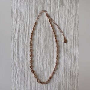 New Aldo Rose Gold Choker